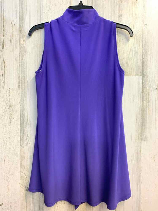 SYMPLI Tops Size 8 Purple SLEEVELESS TOP
