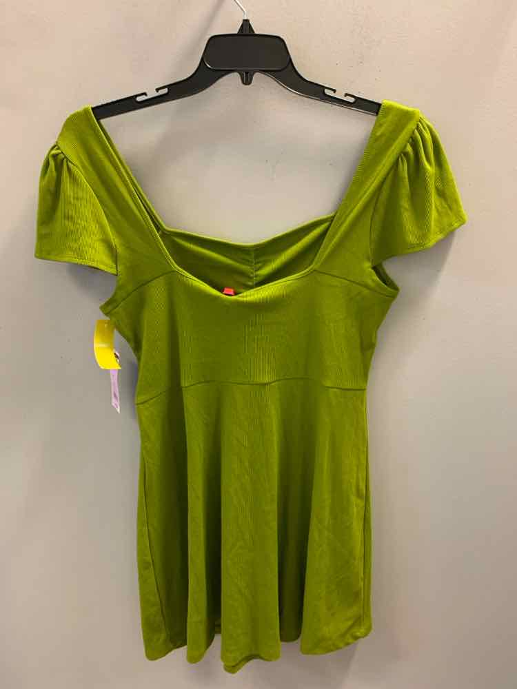 NWT WILD FABLE Dresses and Skirts Size XXL APPLE GREEN CAP SLEEVE Dress