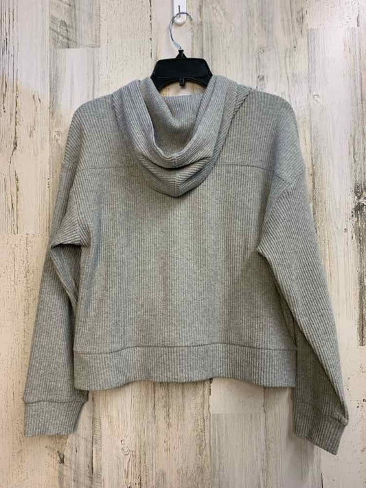 GAP Tops Size XS Gray RIBBED HOOD Sweatshirt