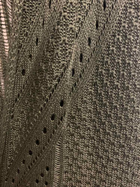 NWT ARIZONA Tops Size L Olive CABLE KNIT CABLE KNIT CARDIGAN TOP /OLIVE-LONG KNI