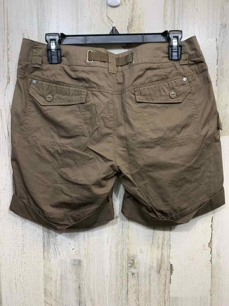 PRE-OWNED Size S ESPRIT/FRONT PATCH POCKETS DRAWSTRING CUFFED HEM UTILITY SHORTS