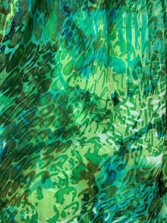 PRE-OWNED MADISON LEIGH Dresses and Skirts Size 4 Green ABSTRACT Dress