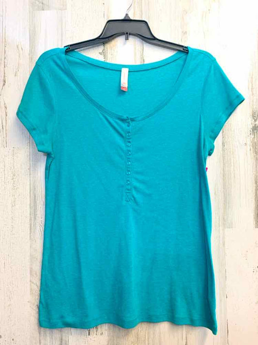 NO BOUNDRIES Tops Size XXL Teal SHORT SLEEVES TOP