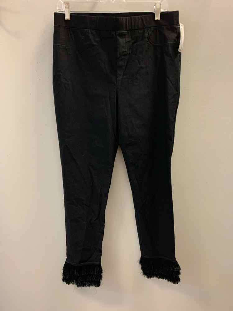 Size 12 JOSEPH RIBKOFF BOTTOMS Black Pants