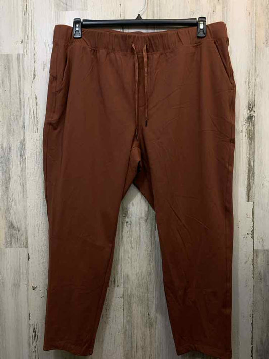 Size 2X OLD NAVY PLUS SIZES RUST TAPERED Pants