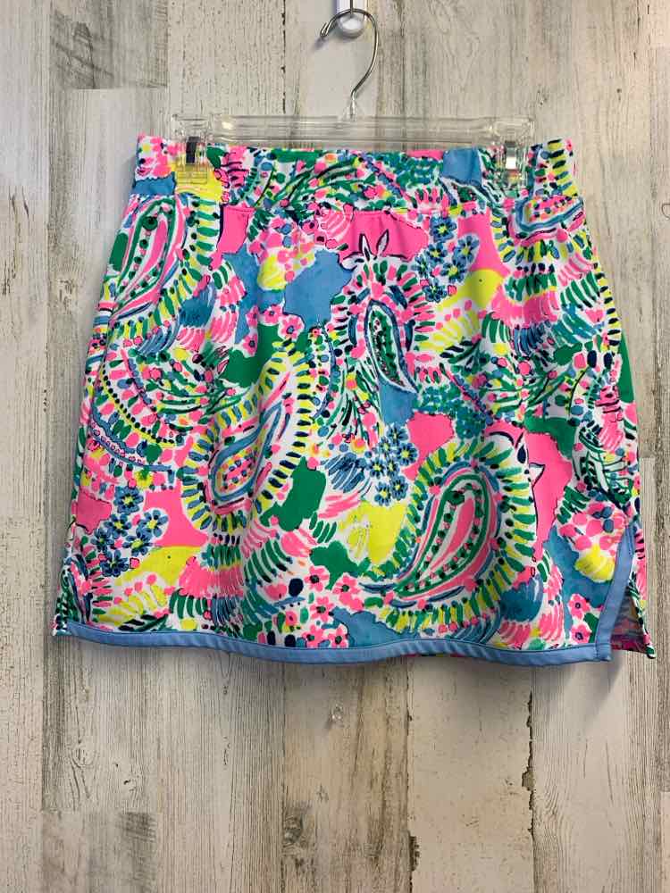 PRE-OWNED CROWN & IVY Dresses and Skirts Size M Multi-Color PAISLEY/FLORAL Skirt