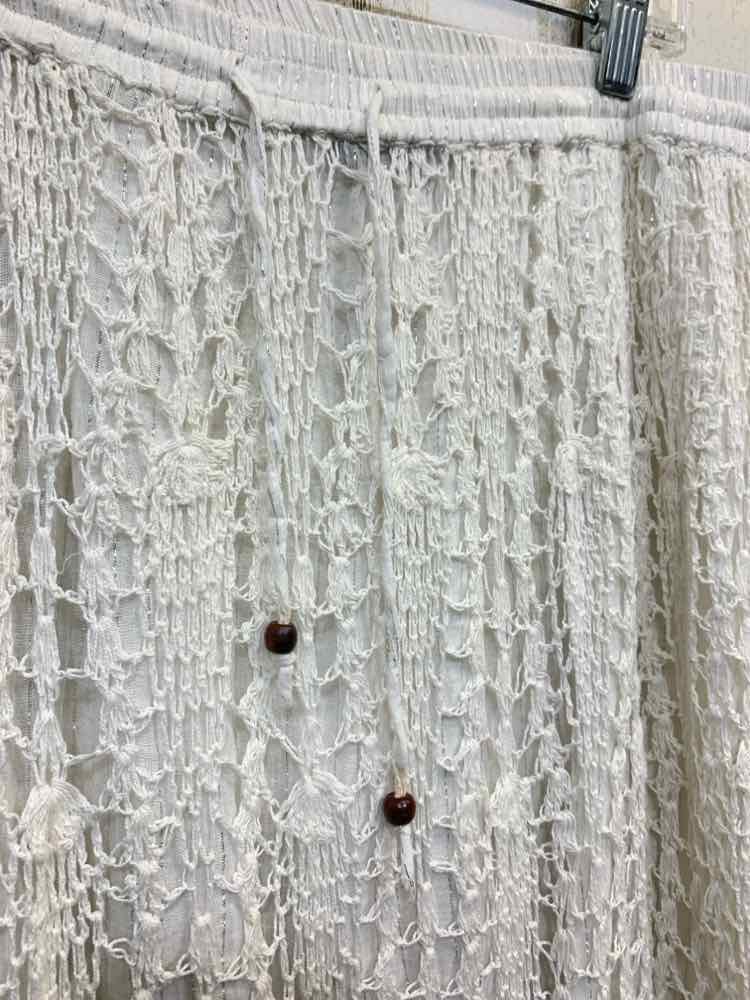 PRE-OWNED JENNIFER LAUREN BOTTOMS White MAXI Full