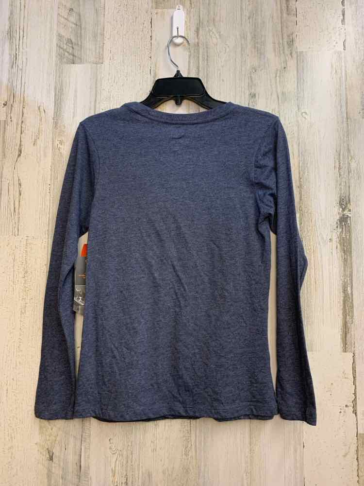 NWT MOUNTAIN AND ISLES Tops Size S HEATHER BLUE LONG SLEEVES TOP