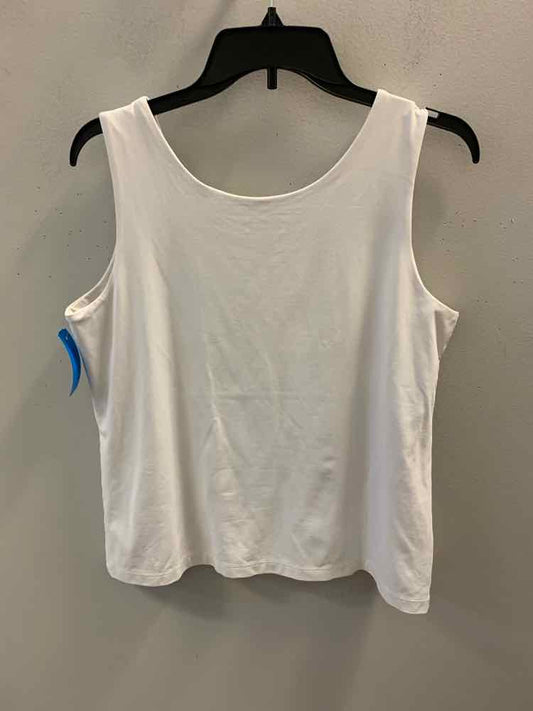 CHICOS Tops Size 2 White TOP