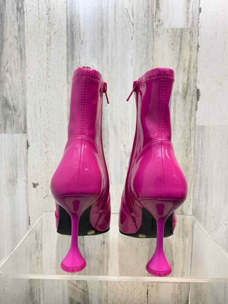 NWT INC SHOES Shoe Size 6.5 Fuschia 6.5 Shoes/PEDESTAL HEEL ZIPPER