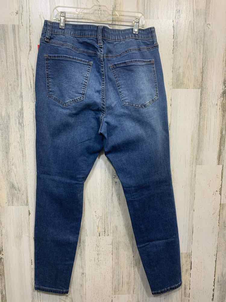 PRE-OWNED Size 12 WONDERLY BOTTOMS Denim SKINNY Pants/MID RISE
