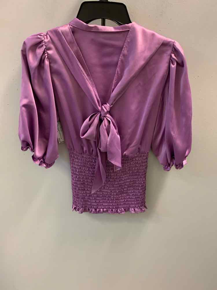 ALLEN B Tops Size S Purple TOP