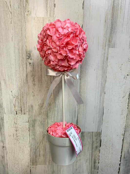 Holiday Item/PINK FLOWER TOPIARY