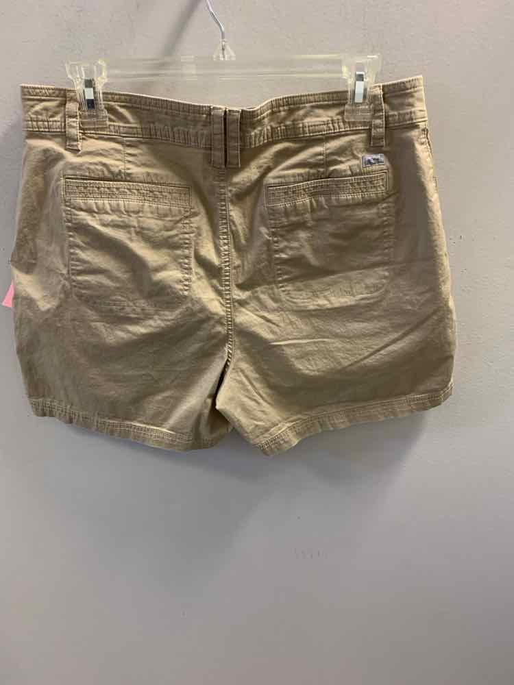 Size 14 EDDIE BAUER BOTTOMS Khaki Shorts