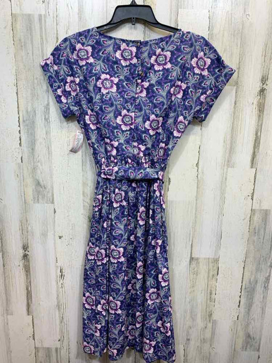 NWT TALBOTS Dresses and Skirts Size 4 LAVENDAR/PINK Floral SLEEVELESS Dress