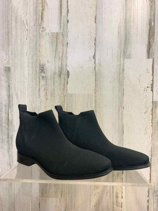 NWT VIVAIA SHOES Shoe Size 8 Black Solid ANKLE Shoes/VIVAIA LADIES SQUARE TOE SL