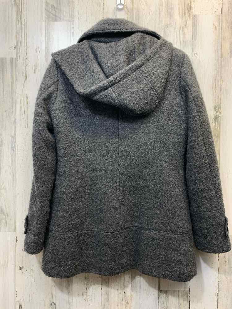 PRE-OWNED CALVIN KLIEN JACKETS / COATS Size S Gray PEA COAT Jacket/GRAY PEACOAT