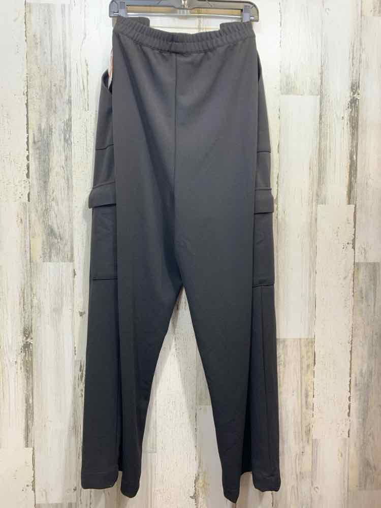 NWT Size 3X BAR lll BOTTOMS Black Solid Pants