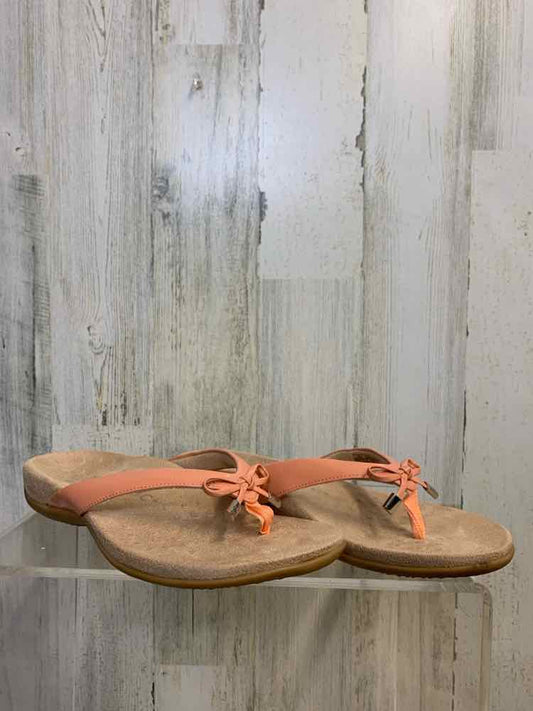 PRE-OWNED VIONIC SHOES Shoe Size 7.5 TAN/PINK Shoes