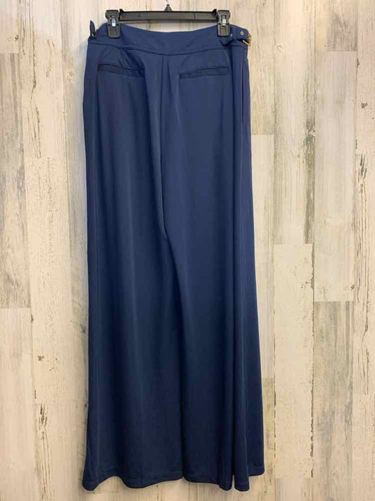 NWT Size 10 Ralph Lauren BOTTOMS Navy Solid A-LINE Pants/NAVY BUISNESS PANTS BY