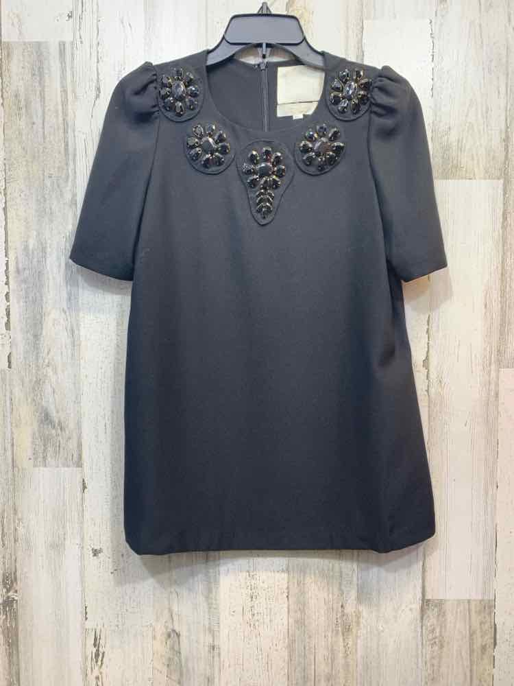 PRE-OWNED KARTA Tops Size M Black SHORT SLEEVES Blouse