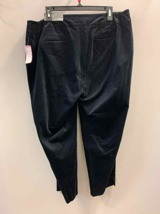 Size 20 TALBOTS Black ANKLE Pants