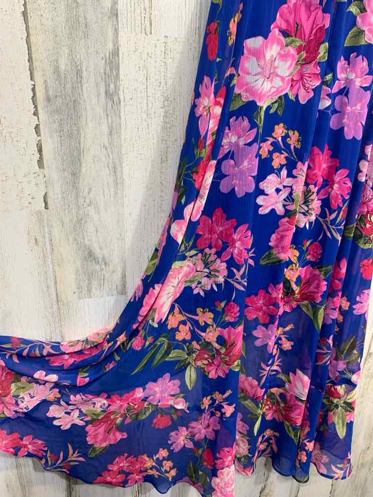 NWT JESSICA HOWARD Dresses and Skirts Size 6P BLU/PNK Flora/ HI-LOl Dress