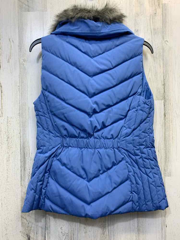 NWT TALBOTS JACKETS / COATS Size XS CAROLINA BLUE PUFFER VEST Vest/BABY BLUE PUF