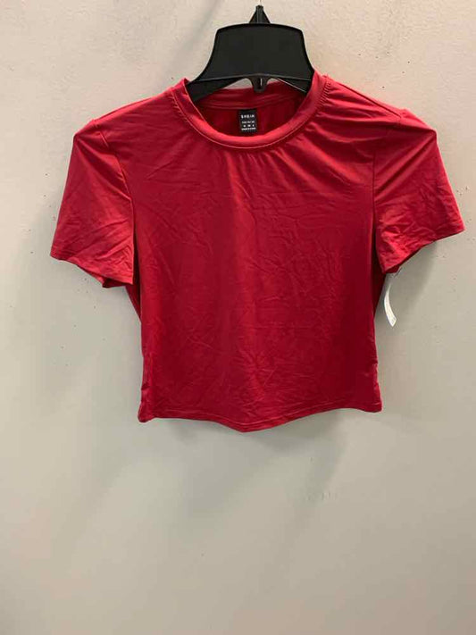 SHEIN Tops Size M Red