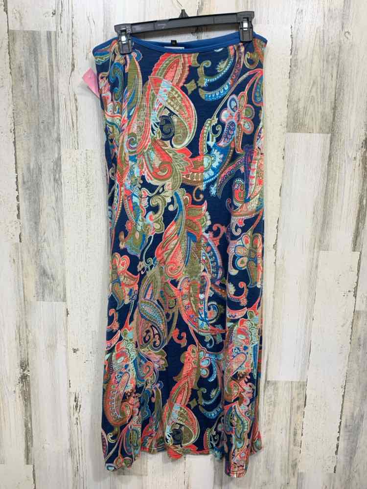 PRE-OWNED LILY BOTTOMS Multi-Color FLORAL/PAISLEY Maxi