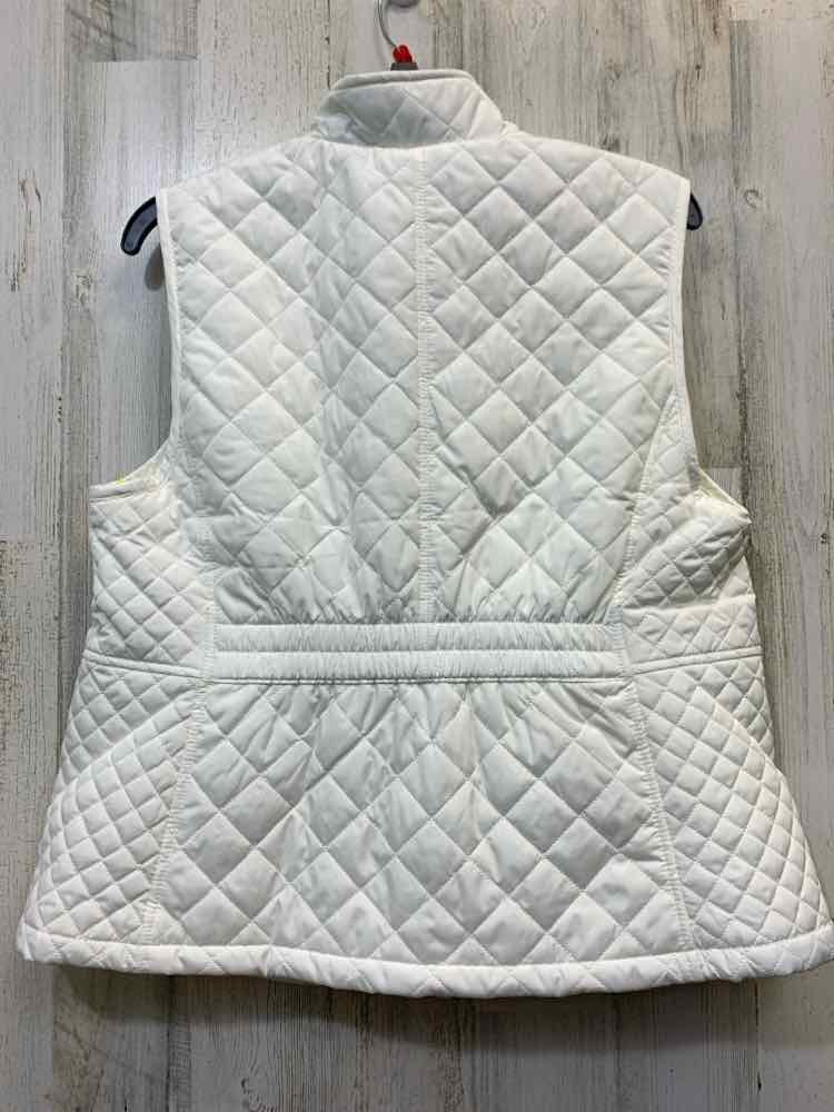 NWT CROFT & BARROW Tops Size PL White VEST Vest