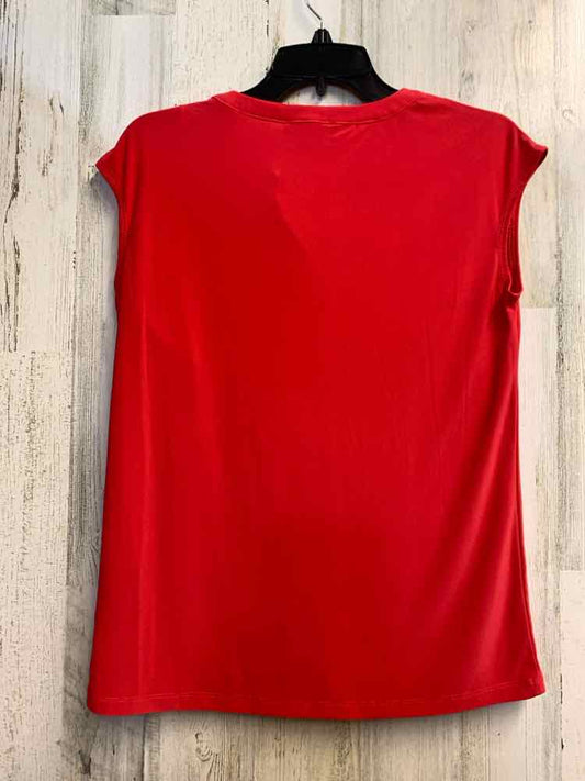PRE-OWNED PREMISE Tops Size XS CORAL Solid SLEEVELESS TOP/SLEEVELESS CORAL TOP.