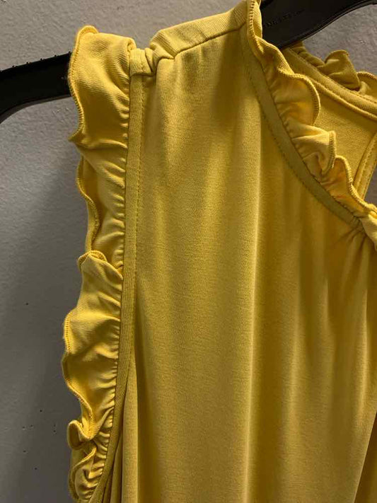 Size XS BCBG Mustard SLEEVELESS Dress