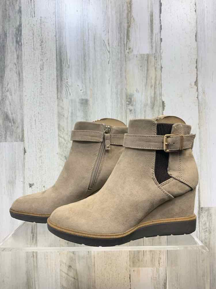 NWT Dr Scholl's SHOES Shoe Size 7 Brown 7 Shoes/NO HEEL GOLD BUCKLE