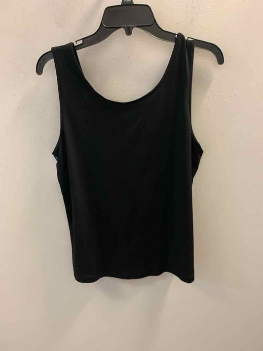 CHICOS Tops Size 2 Black TOP