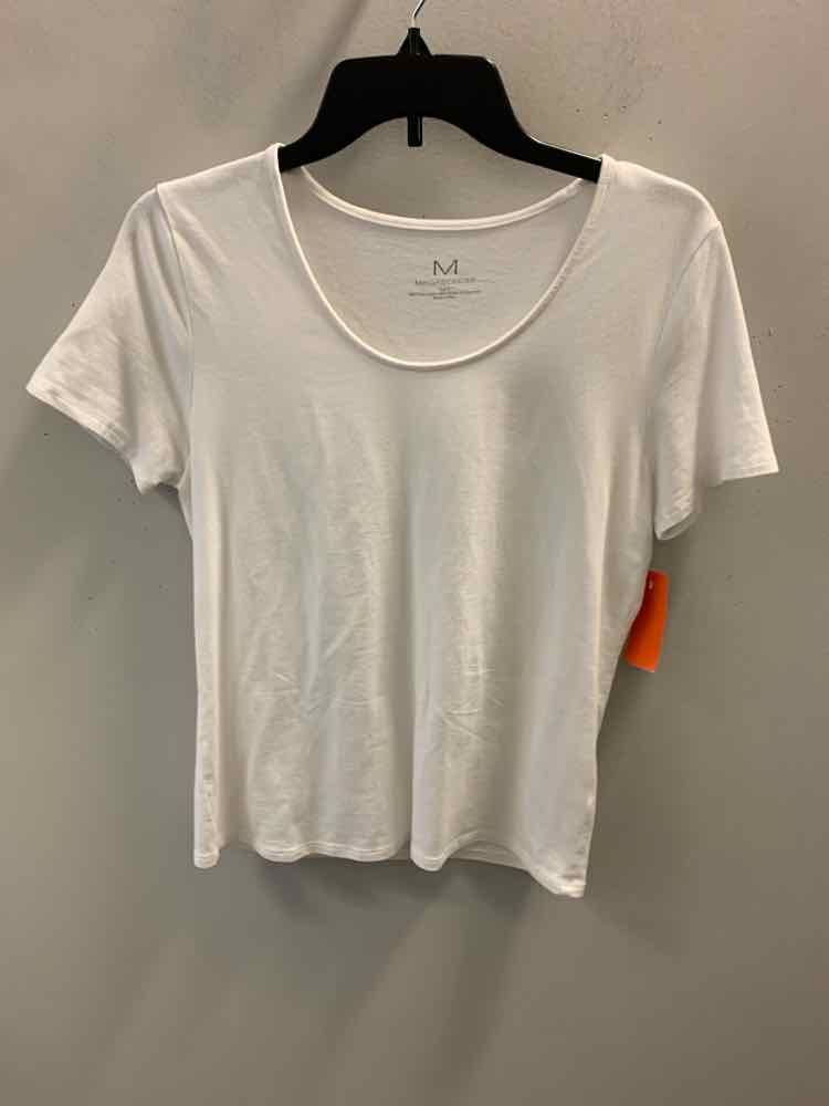 MAGASCHONI Tops Size S White SHORT SLEEVES TOP