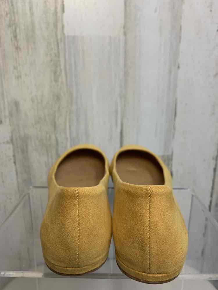 NWT SUN STONE SHOES 6 Yellow Shoes/SUEDE FLATS