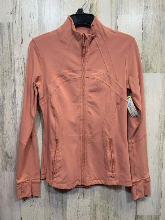 PRE-OWNED LULULEMON JACKETS / COATS M ROSE Solid Activewear TOP/LULULEMON DEFINE