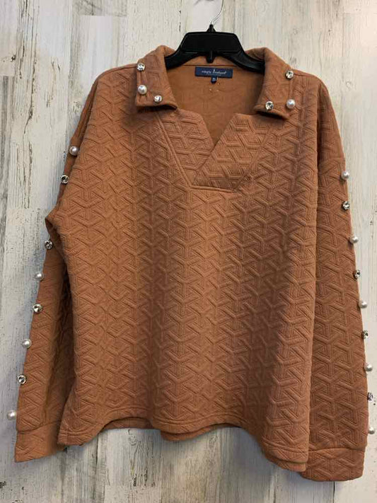 PRE-OWNED SIMPLY SOUTHERN SUIT SETS Size XL BRONZE Pearl QUILT 2PC TOP/2 PIECE B