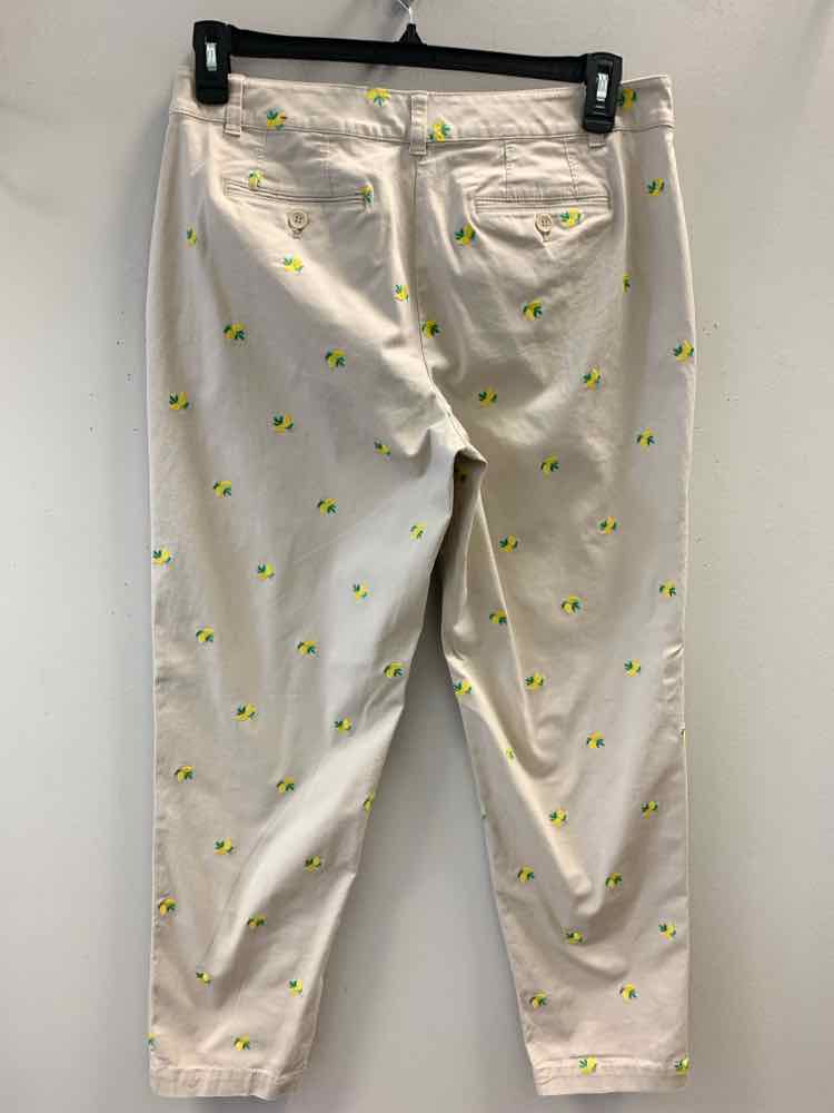 Size 10 TALBOTS BOTTOMS Khaki LEMONS Pants