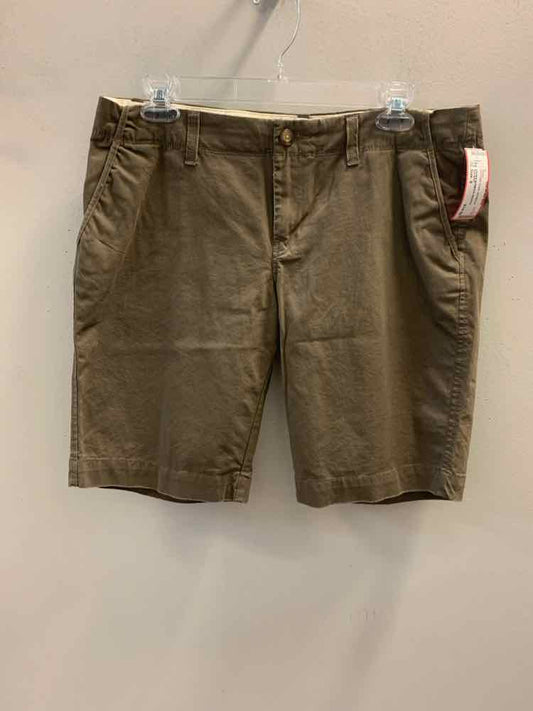 Size 8 OLD NAVY BOTTOMS Brown BERMUDA Shorts