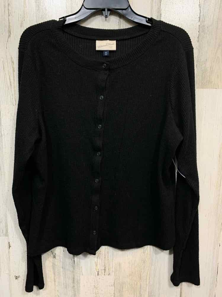 NWT UNIVERSAL THREAD Size XXL Tops Black Solid LONGSLEEVE SWEATER