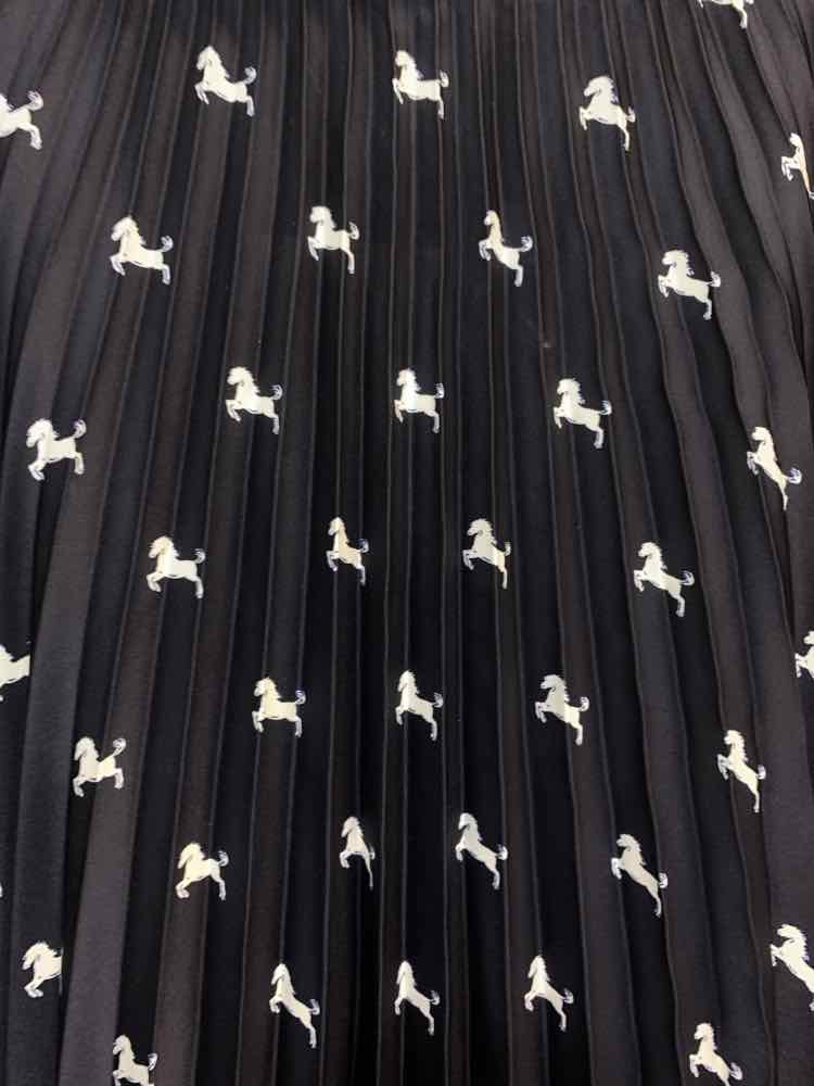 NWT FREE ASSEMBLY XL Dresses and Skirts NAVY/WHITE HORSES MAXI Maxi/NAVY/WHITE C