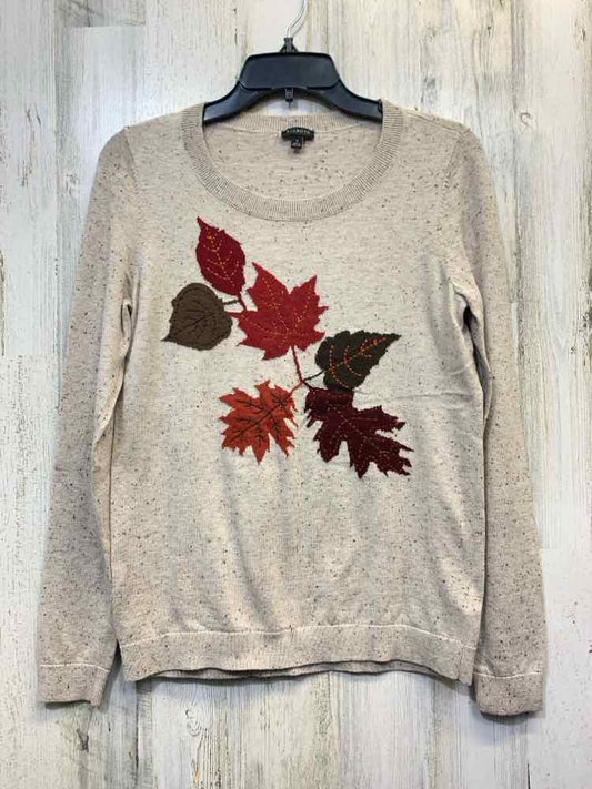 PRE-OWNED TALBOTS Tops Size S Tan LONG SLEEVES TOP