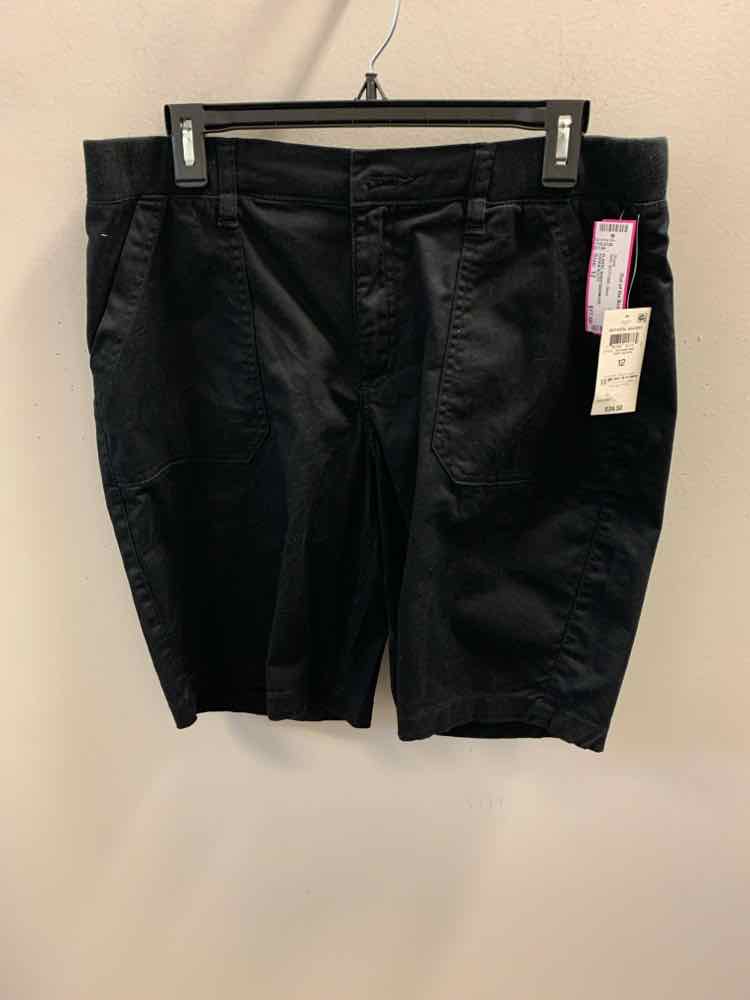 NWT Size 12 KAREN SCOTT BOTTOMS Black Shorts