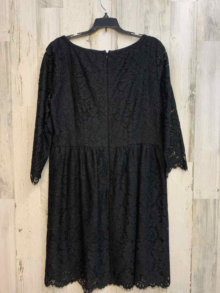 LOFT Dresses and Skirts Size 14 Black Lace LONG SLEEVES Dress