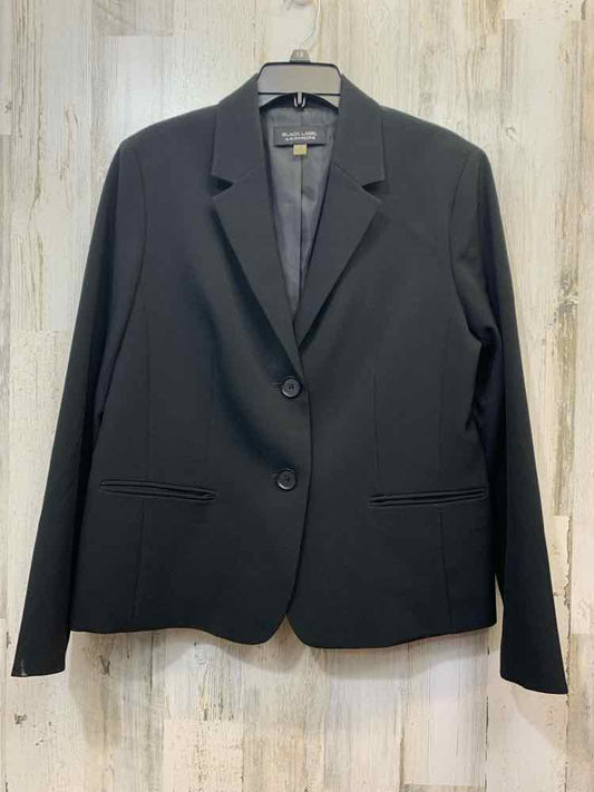 PRE-OWNED BLACK LABEL JACKETS / COATS Size 14 Black LONG SLEEVES Blazer