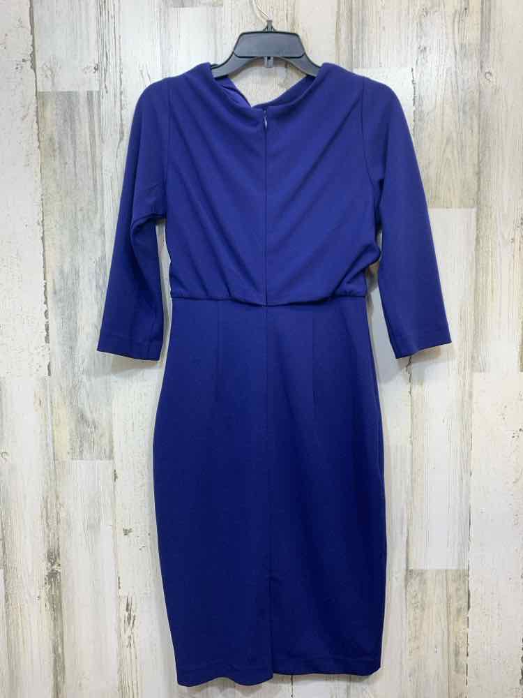 PRE-OWNED BADGLEY MISCHKA Dresses and Skirts Size 0 Royal Blue Solid Dress