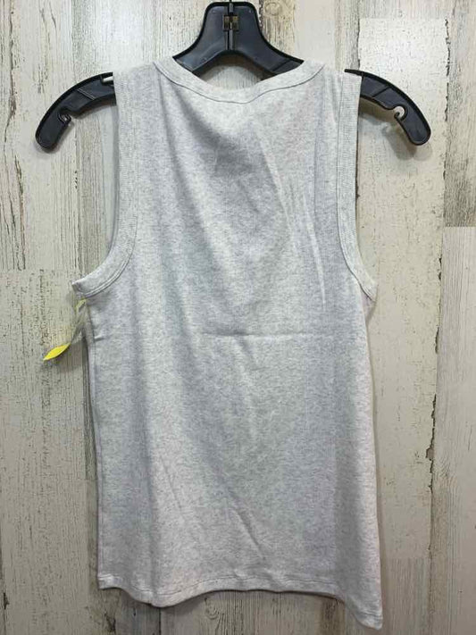NWT J CREW Tops Size L Gray RIBBED Tank Top