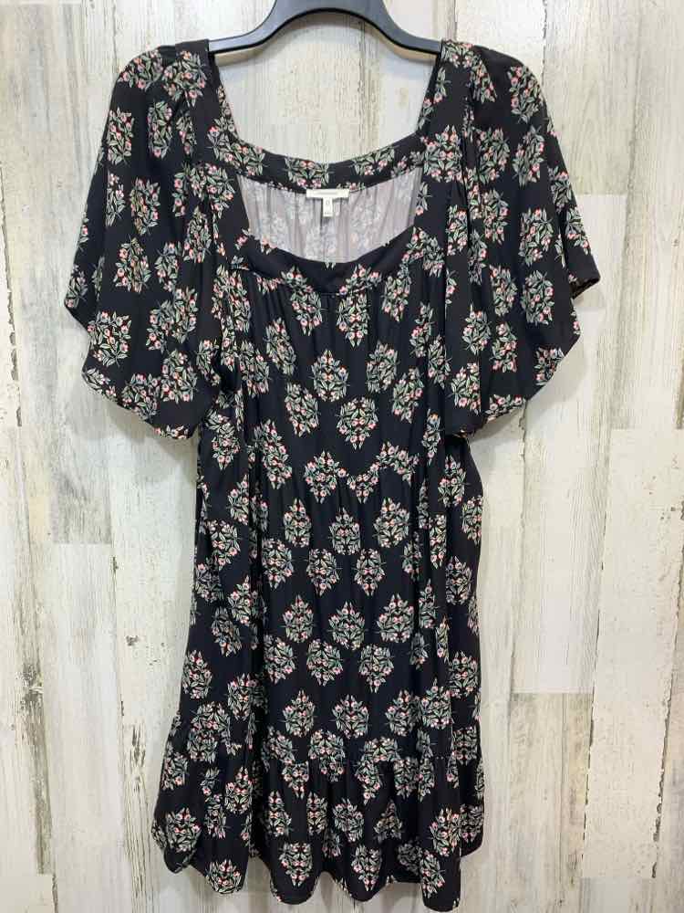PRE-OWNED MAURICES Dresses and Skirts Size XXL BLACK/RED/GREEN SUNDRESS Dress/FL